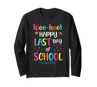 Happy Last Day of School T-Shirt Students and Teachers Long Sleeve T-Shirt