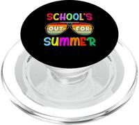 Happy Last Day Of School teacher school out for the summer PopSockets PopGrip for MagSafe