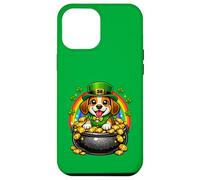 Happy Leprechaun Beagle Cute Dog Mom Dad Lover Owner Breeder Case for iPhone 12 Pro Max