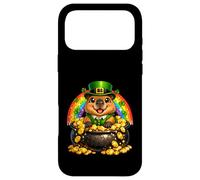 Happy Leprechaun Capybara Case for iPhone 17 Pro Max