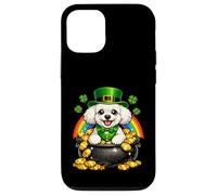 Happy Leprechaun Miniature Poodle Mini Poodle Dog Mom Dad Case for iPhone 12/12 Pro