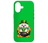 Happy Leprechaun Miniature Poodle Mini Poodle Dog Mom Dad Case for iPhone 17