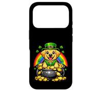 Happy Leprechaun Yellow Labrador Retriever Labby Lab Dog Case for iPhone 17 Pro