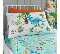 Happy Linen Company Dinky Dinosaur Pillowcases (Pair) - Standard