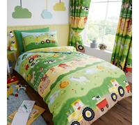 Happy Linen Company Farm Friends & Animals Bedding Set - Single