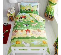 Happy Linen Company Farm Friends & Animals Bedding Set - Toddler