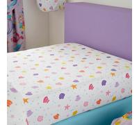 Happy Linen Company Magical Mermaids Fitted Sheet - Toddler