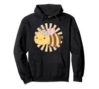 Happy Little Bee Pullover Hoodie