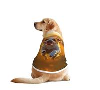 Happy Little dog1 Dog Shirt Vest Dog Clothes- Breathable Cooling for Big Dogs, Sun Protection Comfort Wear for Golden Retriever, Husky, Alaska Outdoor Activities 4X-Large