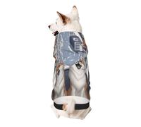 Happy Little Fox Dog Hoodie - Soft & Breathable Polyester Pet Clothes for Small, Medium, and Large Dogs