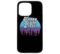 Happy Little Tree Bob Style Vintage Case for iPhone 15 Pro Max