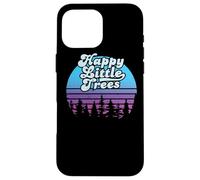 Happy Little Tree Bob Style Vintage Case for iPhone 16 Pro Max