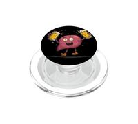 Happy Liver Day with Beer Costume PopSockets PopGrip for MagSafe
