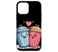 Happy Loving Trash Can Costume Case for iPhone 12 mini