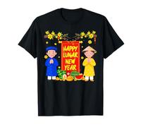 Happy Lunar New Year 2026 Chuc Mung NAM Moi Vietnamese Kids T-Shirt