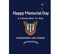 Happy Memorial Day: A coloring book for kids
