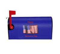Happy Memorial Day Always Remember Our Heroes Mailbox Covers Mailbox Post Box Cover For Garden Yard Outdoor Decor21x18 In