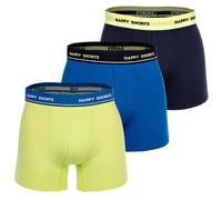 Happy Men's Boxer Shorts, 3 Pack - Retro Jersey, Logo Waistband