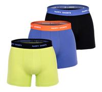 Happy Men's Boxer Shorts, 3 Pack - Retro Jersey, Logo Waistband