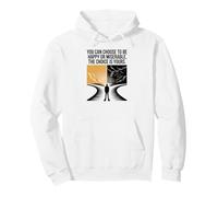Happy Mindsets Motivational Quote Pullover Hoodie