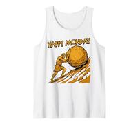 Happy Monday Sisyphus Sarcastic Humor for Work Tank Top