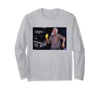 Happy Mondays Live Bez in Action by Andy Willsher Long Sleeve T-Shirt