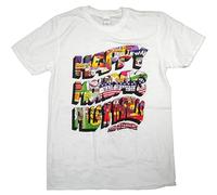 Happy Mondays Mens T Shirt - Pills, Thrills & Bellyaches Cotton Tee Size S White