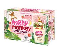 Happy Monkey Smoothies Strawberry & Banana 10 x 180ml