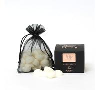 Happy Mood Melts - Lime & Black Pepper Wax Melts | 20 Hand-Poured Melts | Natural Soy Wax & Essential Oils | Fresh & Uplifting Citrus Scent | Up to 2 Hours Burn Each | Gift-Boxed