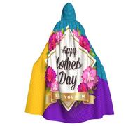 Happy Mother'S Day 2023 Halloween Witch Cloak Unisex Hooded Cloak For Festive Party Costume