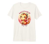 Happy Mothers Day Baby Dragon Star Sign Premium T-Shirt