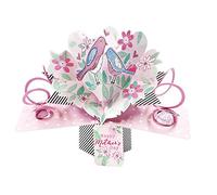Happy Mother's Day Birds Pop-Up Greeting Card Second Nature 3D Pop Up Cards