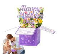 Happy Mother's Day Card - Beautiful Mom Greeting Card, Mother's Day Greeting Card | Sincere Message for Mom, Elegant Card for Wife, Grandma or any special mom in your