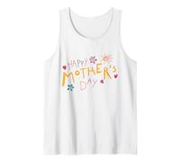 Happy Mother's Day Cute Drawing Best Mom Mama Toddler Tank Top
