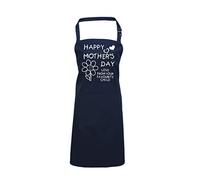 Happy Mothers Day from Your Favourite Child' Navy Apron with White Print