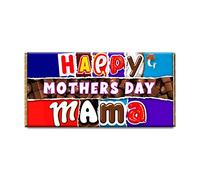 Happy Mother's Day Mama Chocolate Bar Gift Wrapper Label Gift Present For Mom Granny Grandma (#811) (without chocolate bar)
