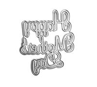 Happy Mother's Day Metal Cutting Dies Stencil Scrapbooking Album Stamp Paper Making The Cut Store