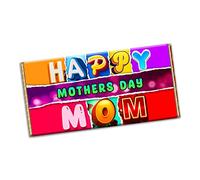 Happy Mothers day mom Novelty Chocolate Bar Wrapper Lovely Gift Present For mother grandmother grandma mama mummy (#1223) (without chocolate bar)