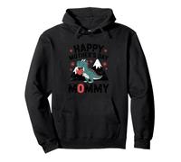 Happy Mother's Day Mommy Dinosaur Love Pullover Hoodie
