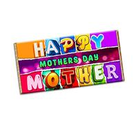 Happy Mothers day Mother Novelty Chocolate Bar Wrapper Lovely Gift Present For mom grandmother grandma mam2 mummy (#1222) (with chocolate bar)