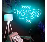 Happy Mother's Day Neon Sign Custom Wall Decor, Neon Light Sign Room Decor, Led Neon Light Party Decor, Led Sign Personalized Gifts