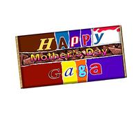 Happy Mother's day Novelty Chocolate Bar Wrapper Label for Gaga, Grammy, Granny, Ammi, Mum, Mam, Mummy, Mother Gift Present #815 (without chocolate bar)