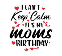 Happy Mothers Day Quotes Typography Fine Carving Stickers 54.6x59.5cm Do not Damage The Wall Surface Black