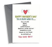 Happy Mother's Day To a Mum Who is The Best Card