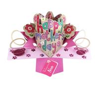 Happy Mother's Day To A Wonderful Nan Pop Up Card 3D Greeting Cards POP004M11