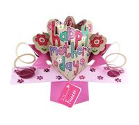 Happy Mother's Day To My Wonderful Fiancee Pop Up Card 3D Greeting Cards POP004M25