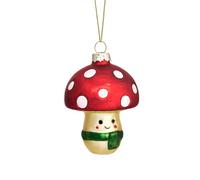 Happy Mushroom Shaped Bauble