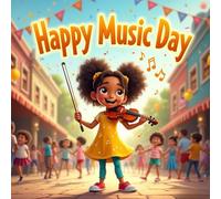 Happy Music Day story books for kids : Melody's Journey into Inspiration, Friendship, and the Power of Musical Notes
