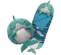 HAPPY NAPPERS Disco Dolphin 2-in-1 Plush Toy & Sleeping Bag Ð Medium