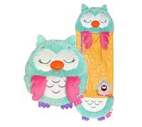 Happy Nappers Kids Sleeping Bag - Plush Toy, Comfy Sleeping Bag & Fluffy Pillow All in One